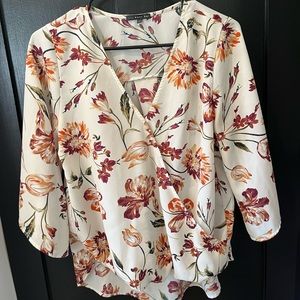 Women’s floral print shirt